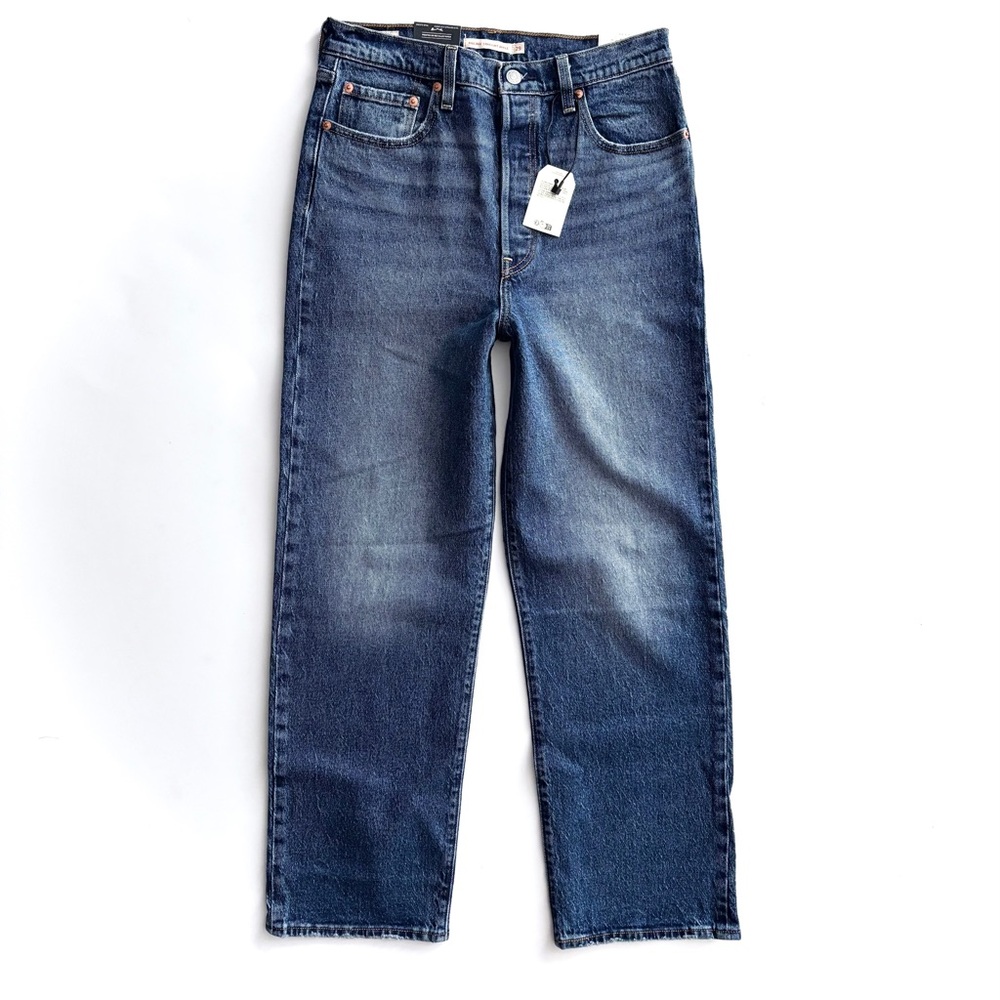 Levi's Premium Ribcage Straight Ankle 726930218 Jeans On My Honor 29 x 29